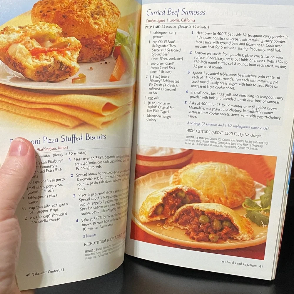 Pillsbury magazine cookbooks set of four Recipe Book Collection